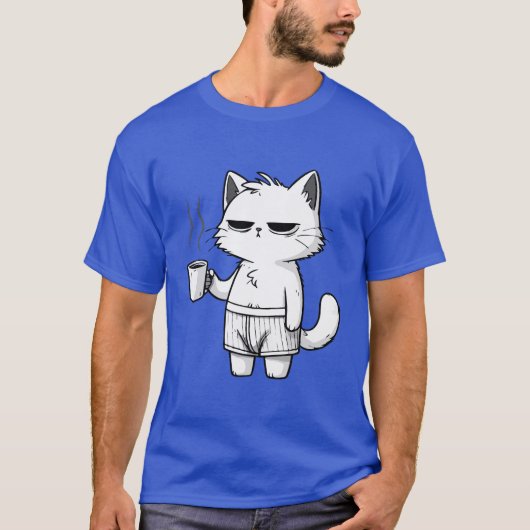 コーヒーキャットTシャツ Tシャツ (正面)