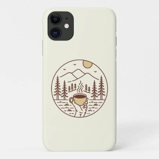 コーヒーキャンプと自然2 Case-Mate iPhoneケース (裏面)