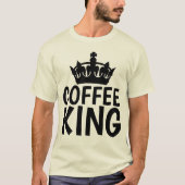 コーヒーキングTシャツ Tシャツ (正面)