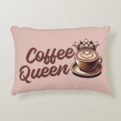 コーヒークイーン アクセントクッション (正面)