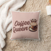 コーヒークイーン クッション (ブランケット)