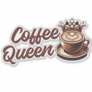 コーヒークイーン シール