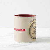 コーヒークジラの超大国 マグカップ (中央)