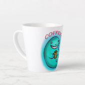 コーヒークジラ カフェラテマグ (左アングル)