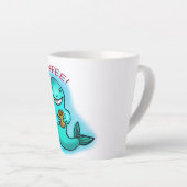 コーヒークジラ カフェラテマグ (右アングル)