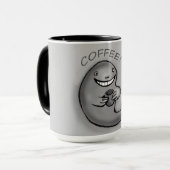 コーヒークジラ マグカップ (正面左)