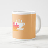 コーヒークラッチメロン ジャンボコーヒーマグカップ (正面右)