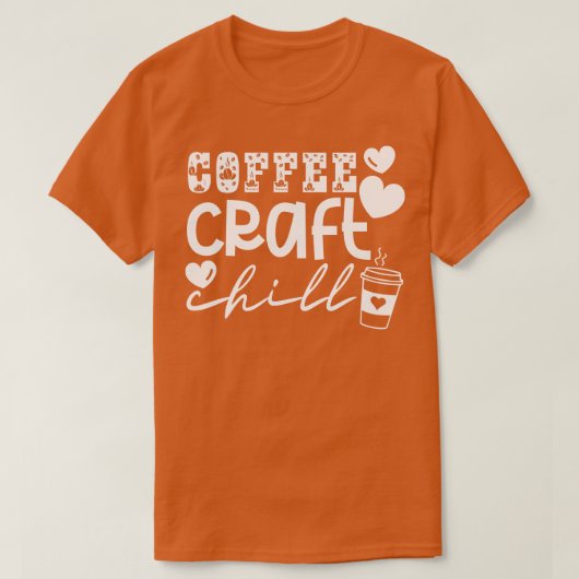 コーヒークラフトチル11 Tシャツ (デザイン正面)