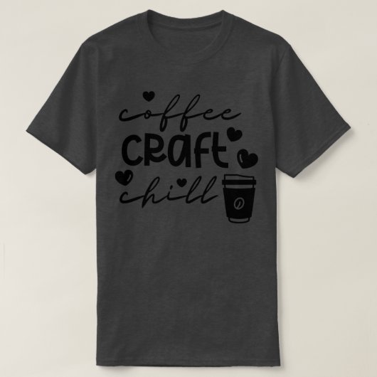 コーヒークラフトチル4 Tシャツ (デザイン正面)