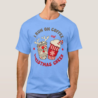 コーヒークリスマスことわざクリスマス応援少年 Tシャツ