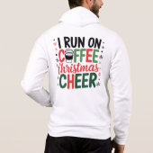 コーヒークリスマスデザイン パーカ (裏面)