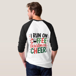 コーヒークリスマスデザイン Tシャツ
