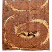 コーヒークリームケーキ シャワーカーテン (正面)