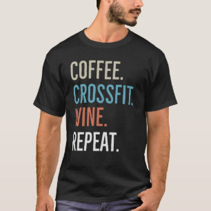 コーヒークロスフィットワインリピート2 Tシャツ