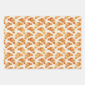 コーヒークロワッサンチーズフランス ラッピングペーパーシート (正面2)