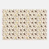 コーヒークロワッサンチーズフランス ラッピングペーパーシート (正面)