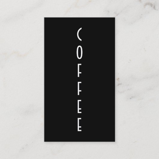 コーヒークーポンカード 割引カード (正面)