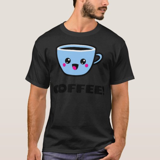 コーヒークールデザイン Tシャツ (正面)