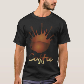 コーヒークール動物愛好家 Tシャツ