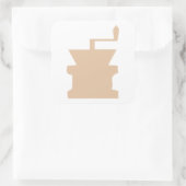 コーヒーグラインダーアート スクエアシール (バッグ)