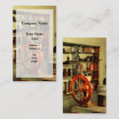 コーヒーグラインダー及び砂糖のキャニスター 名刺 (正面/裏面)