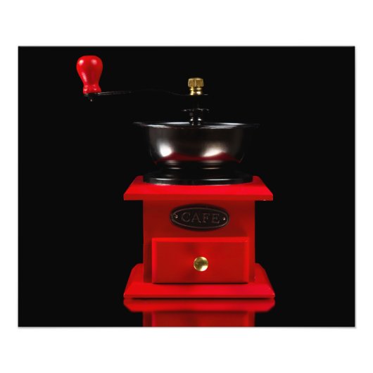 コーヒーグラインダー フォトプリント            (正面)