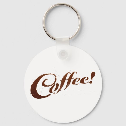 コーヒーグラウンズコーヒー キーチェーン (正面)