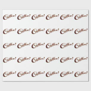 コーヒーグラウンズコーヒー - ギフト包装紙 ラッピングペーパー
