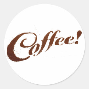 コーヒーグラウンドコーヒー – サークルシール ラウンドシール