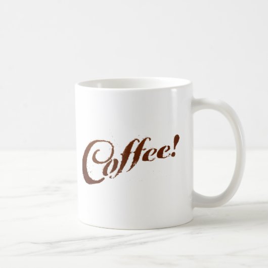 コーヒーグラウンドコーヒー – マグ (右)