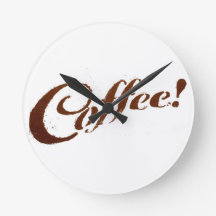 コーヒーグラウンドコーヒー – 時計