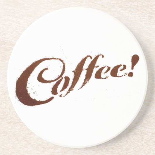 コーヒーグラウンド コーヒー コースター (正面)