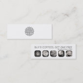 コーヒーグラムロイヤリティ ロイヤリティカード (正面/裏面)