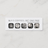 コーヒーグラムロイヤリティ ロイヤリティカード (裏面)