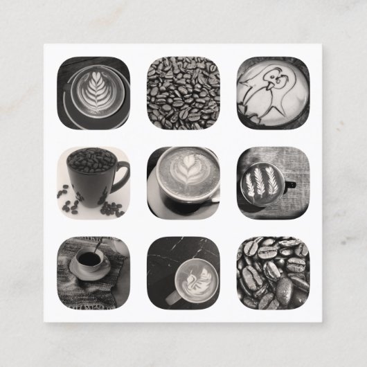 コーヒーグラムロイヤリティ ロイヤリティカード (裏面)