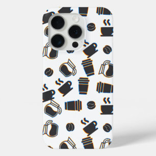 コーヒーグリッチ iPhone 15 PROケース