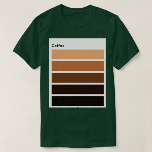 コーヒーグレード Tシャツ (デザイン正面)