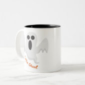 コーヒーグールコーヒー幽霊 ツートーンマグカップ (正面左)