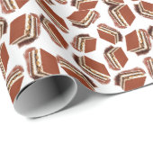 コーヒーケーキパターン ラッピングペーパー (ロールコーナー)