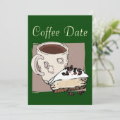 コーヒーケーキ 招待状 (スタンド正面)