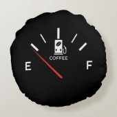 コーヒーゲージ装飾用クッション – コーヒーLo用おもしろい燃料 ラウンドクッション (裏面)