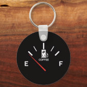 コーヒーゲージ – アクリルキーチェーン キーホルダー (裏面)