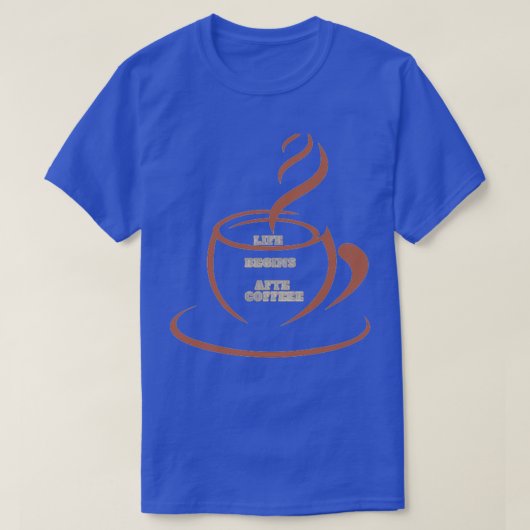 コーヒーコフェクラシック Tシャツ (デザイン正面)