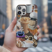 コーヒーコラージュの電話ケース iPhoneケース
