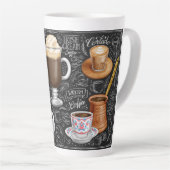 コーヒーコラージュラテマグ カフェラテマグ (右アングル)