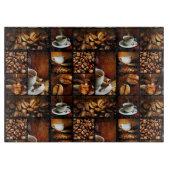 コーヒーコラージュ2 カッティングボード (正面)