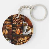 コーヒーコラージュ2 キーホルダー (裏面)