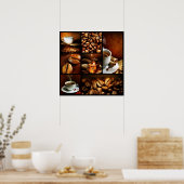 コーヒーコラージュ2 ポスター (キッチン)