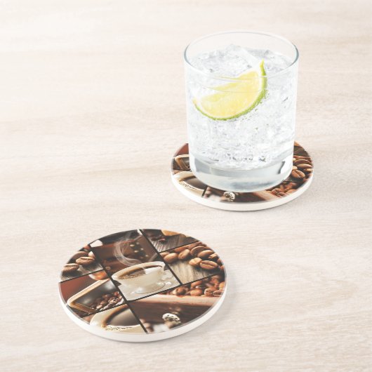 コーヒーコラージュ コースター (側面)