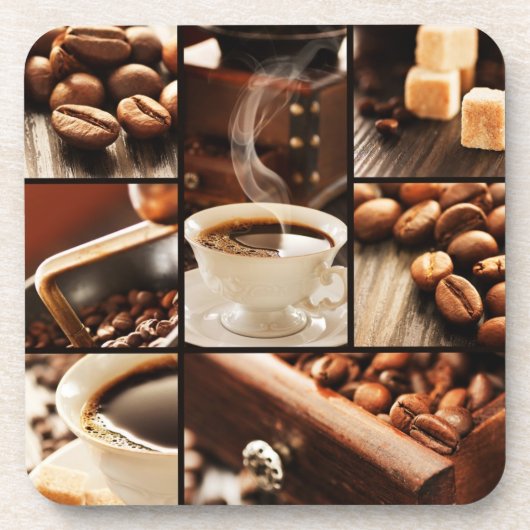 コーヒーコラージュ コースター (正面)